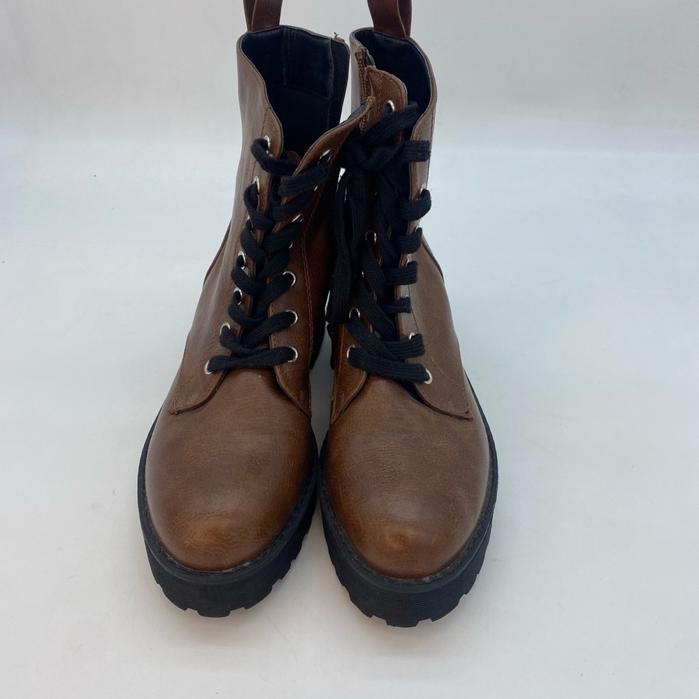 Dirty Laundry Brown Leather Boots